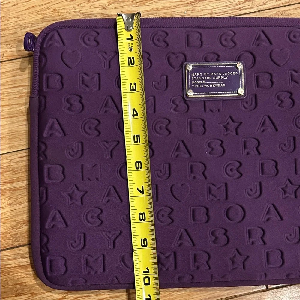 Marc by Marc Jacobs Embossed Purple Tablet Sleeve